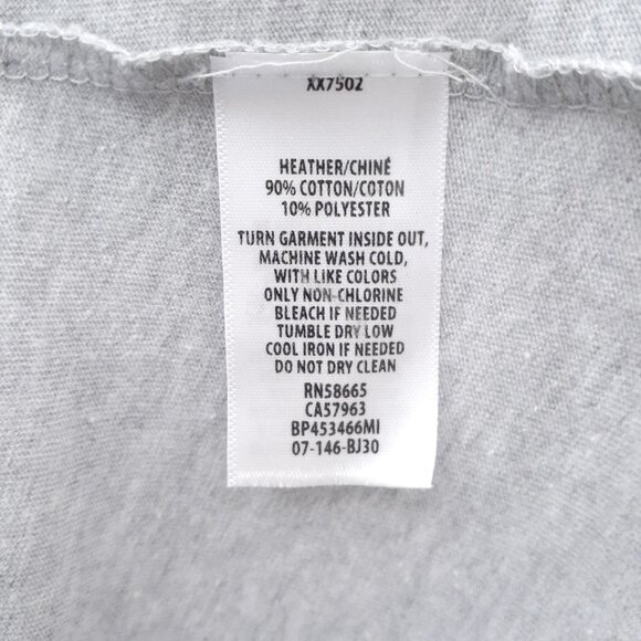 BP Long Sleeved Tee S Gray 332A - Picture 4 of 4